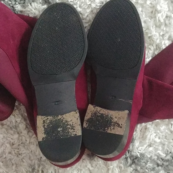 Tory Burch Caitlin OTK Suede Boot - Picture 4 of 4